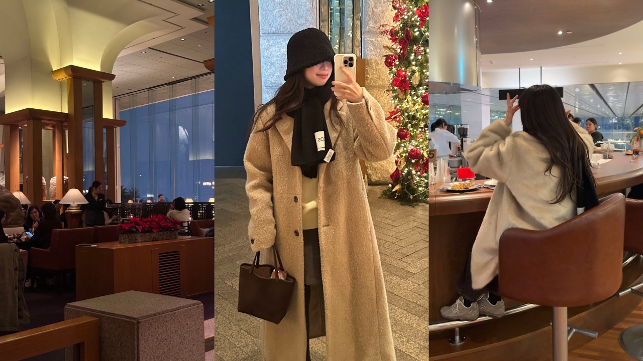 요즘 '찐' 애정하는 겨울 아이템🧣☃️ miu miu·LO61·THE ROW·COS | 그랜드 하얏트 서울, 조앤도슨 광화문 | 겨울 데일리룩·겨울하울