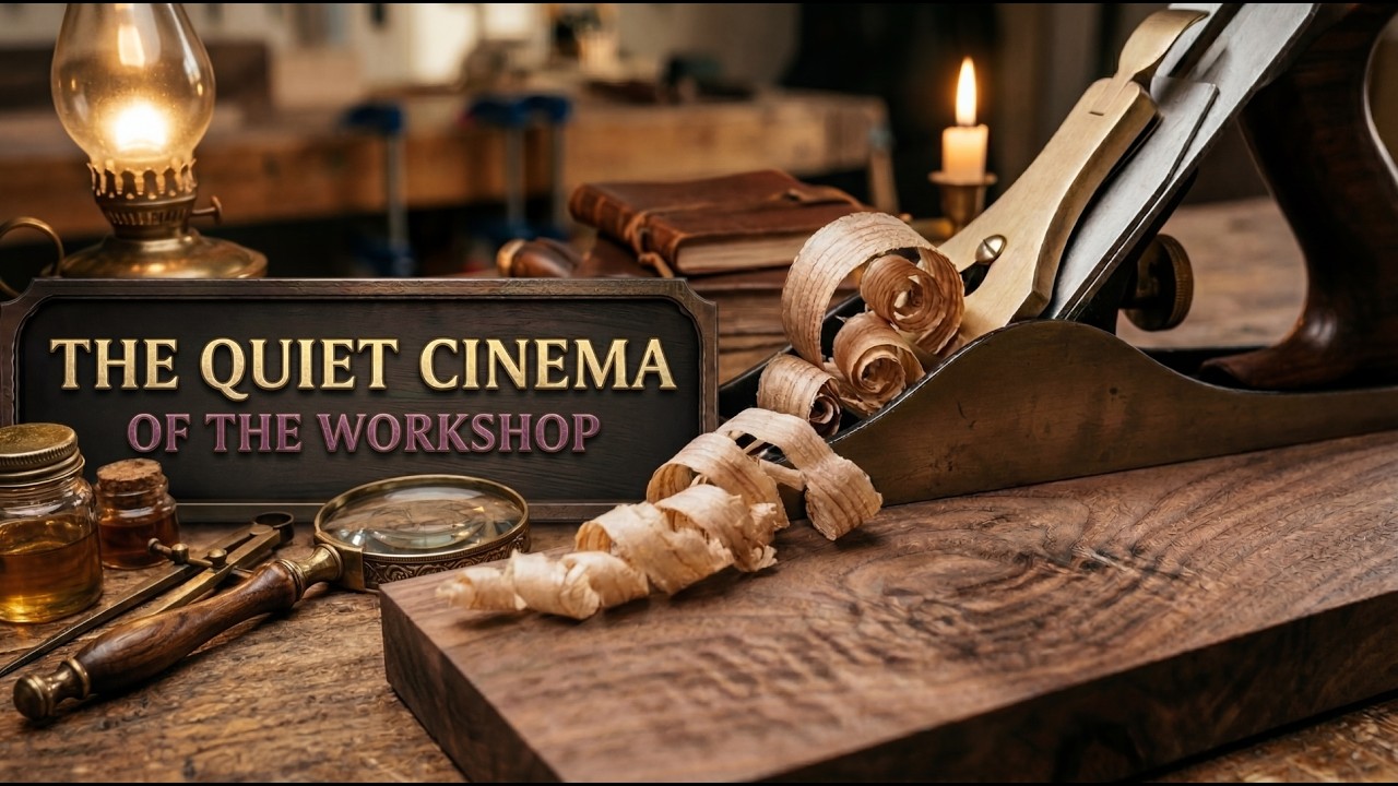 Why Grain Matters More Than Speed in Woodworking | Quiet Cinema