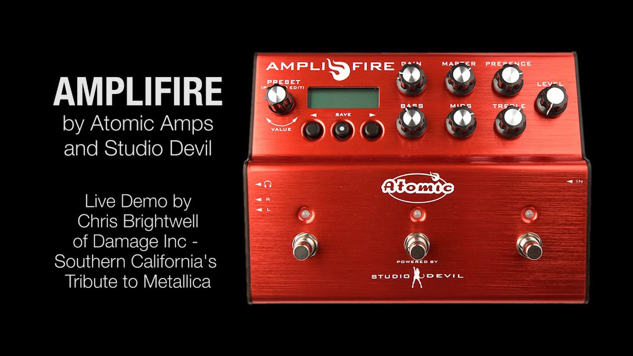 AMPLIFIRE by Atomic and Studio Devil used in a live setting - Watch in HD!
