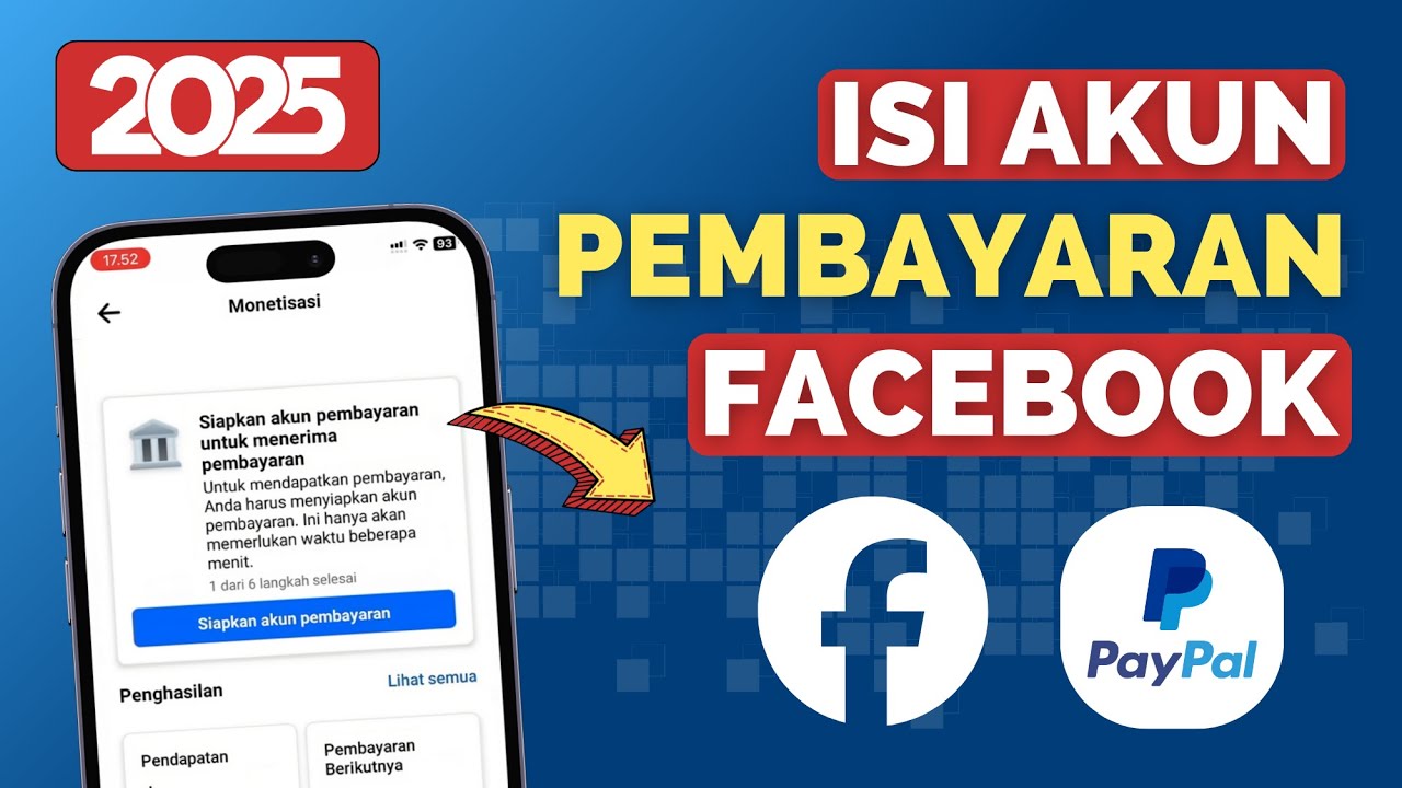 Cara Mengisi Akun Pembayaran Facebook Menggunakan Paypal