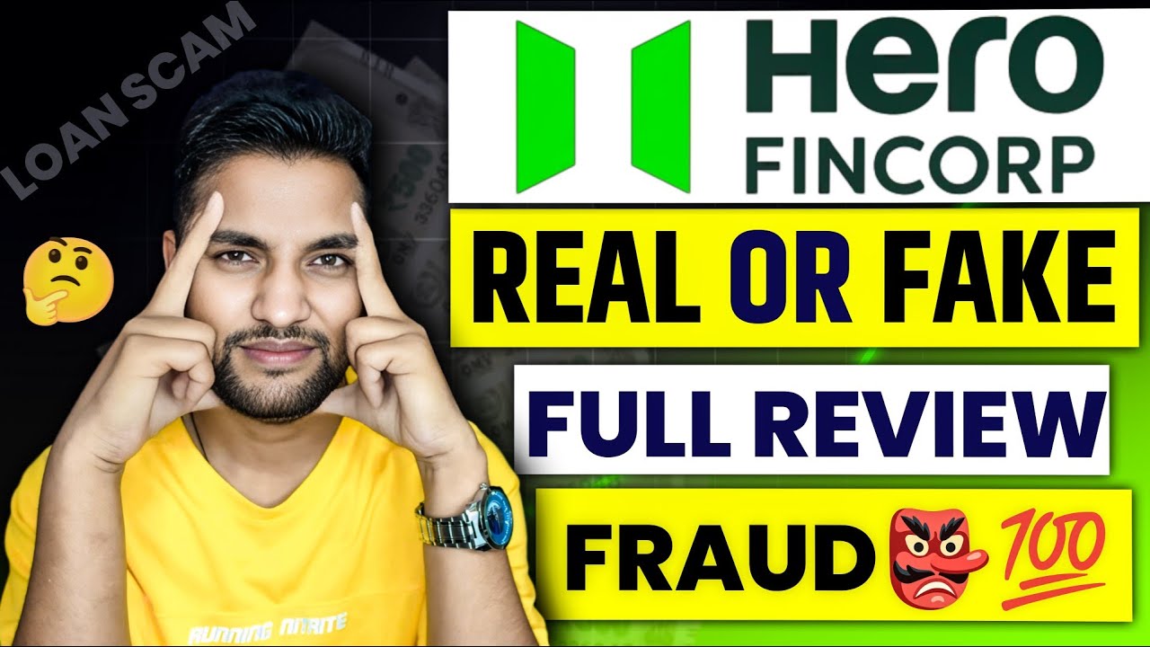 Hero Fincorp Loan App (Full Review) Real OR Fake👺?  Is the Hero Fincorp Loan App a Scam? Herofin