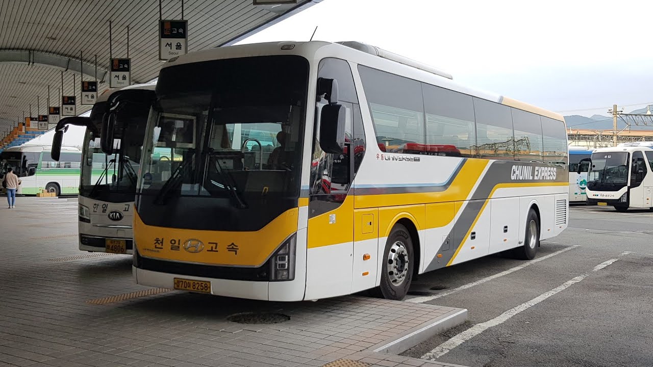 [고속버스] 부산종합터미널-동서울터미널 주행영상([Express Bus] Busan Central Bus Terminal-Dongseoul Bus Terminal)