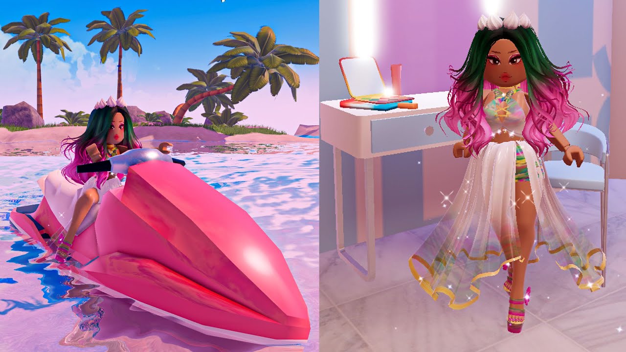 New Diamond Beach ( Roblox Royale High )