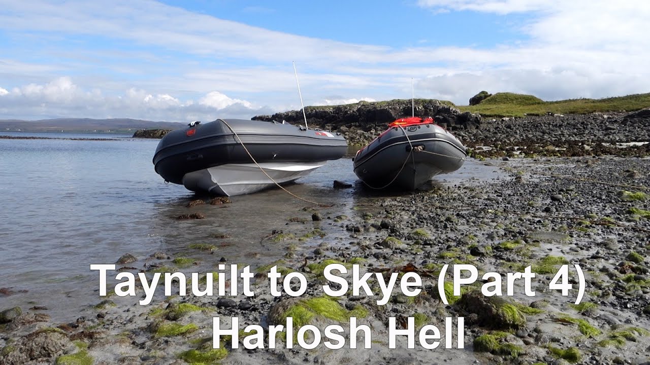Taynuilt to Skye by Inflatable Boat Part 4