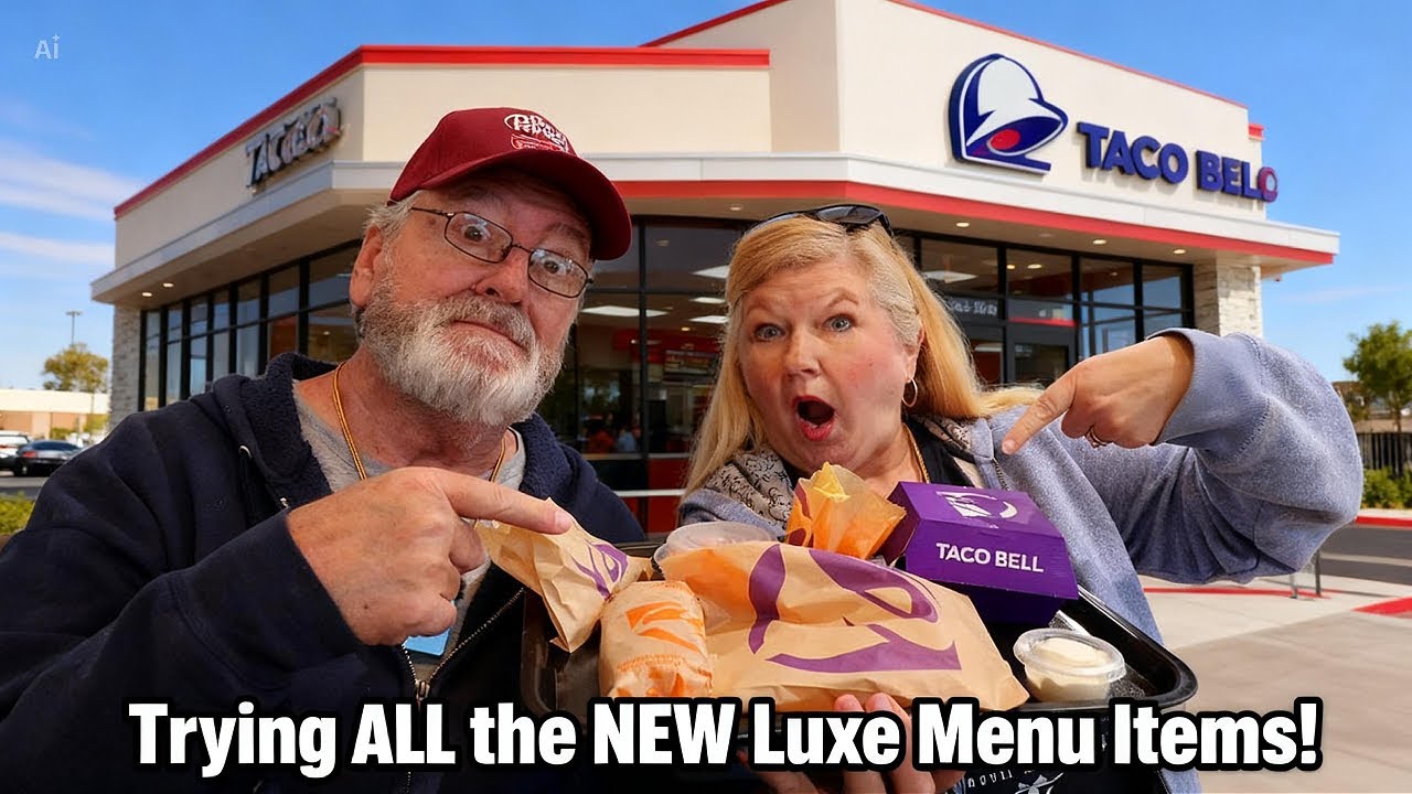 TACO BELL - ЧАСТЬ 2! Мы попробовали ВСЕ 5 НОВЫХ блюд из меню Taco Bell Luxe 😲 По цене меньше 3 до...