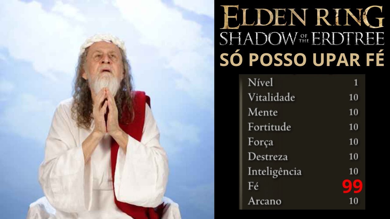 DESAFIO SOULS - ELDEN RING upando somente F&Eacute; !pix !discord