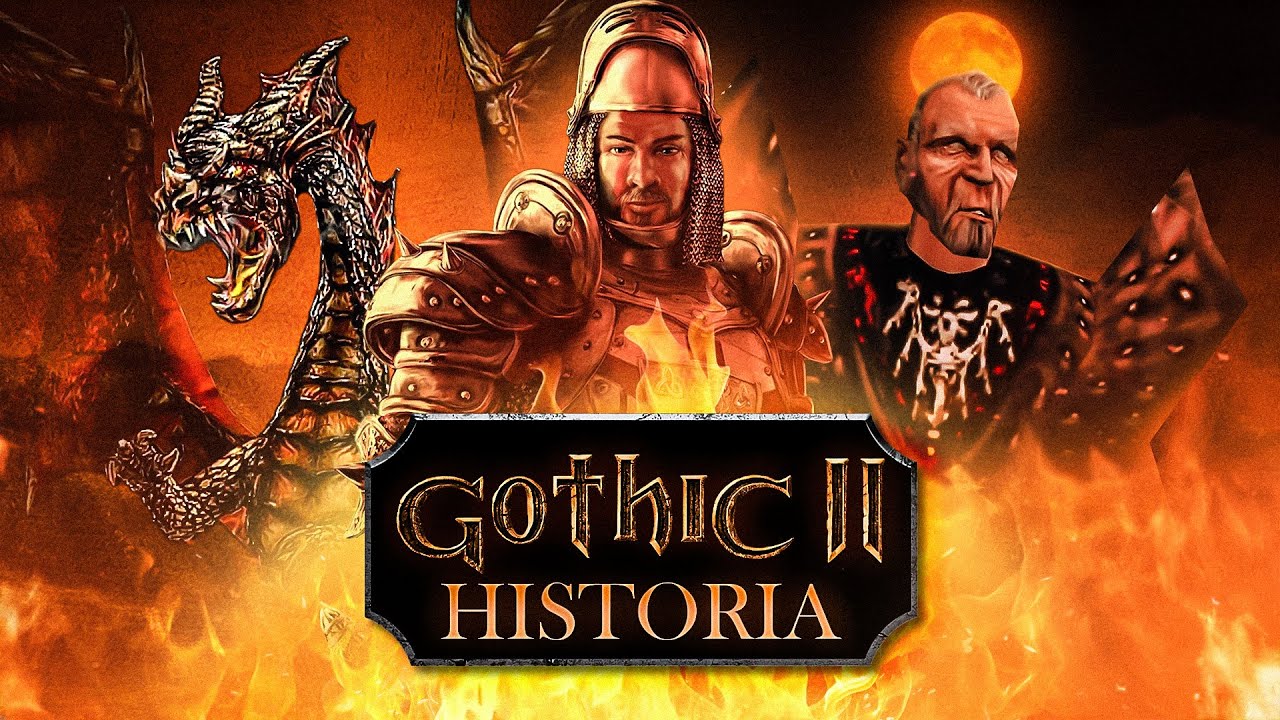 Cała Fabuła Gothic 2: Noc Kruka w GODZINĘ! Khorinis, Jarkendar i Górnicza Dolina