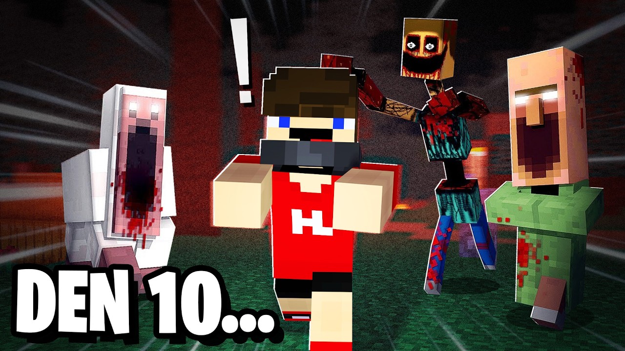 Porazím VŠECHNY Děsivé Postavy v Minecraftu?