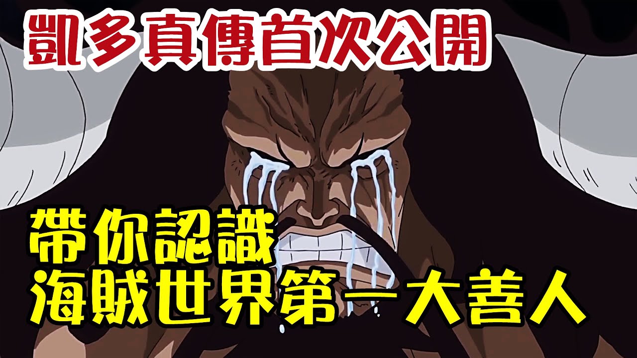 &ldquo;凱多真傳&rdquo;首次公開，其實我們都誤會他了，他才是海賊世界第一大善人【阿金很忙】
