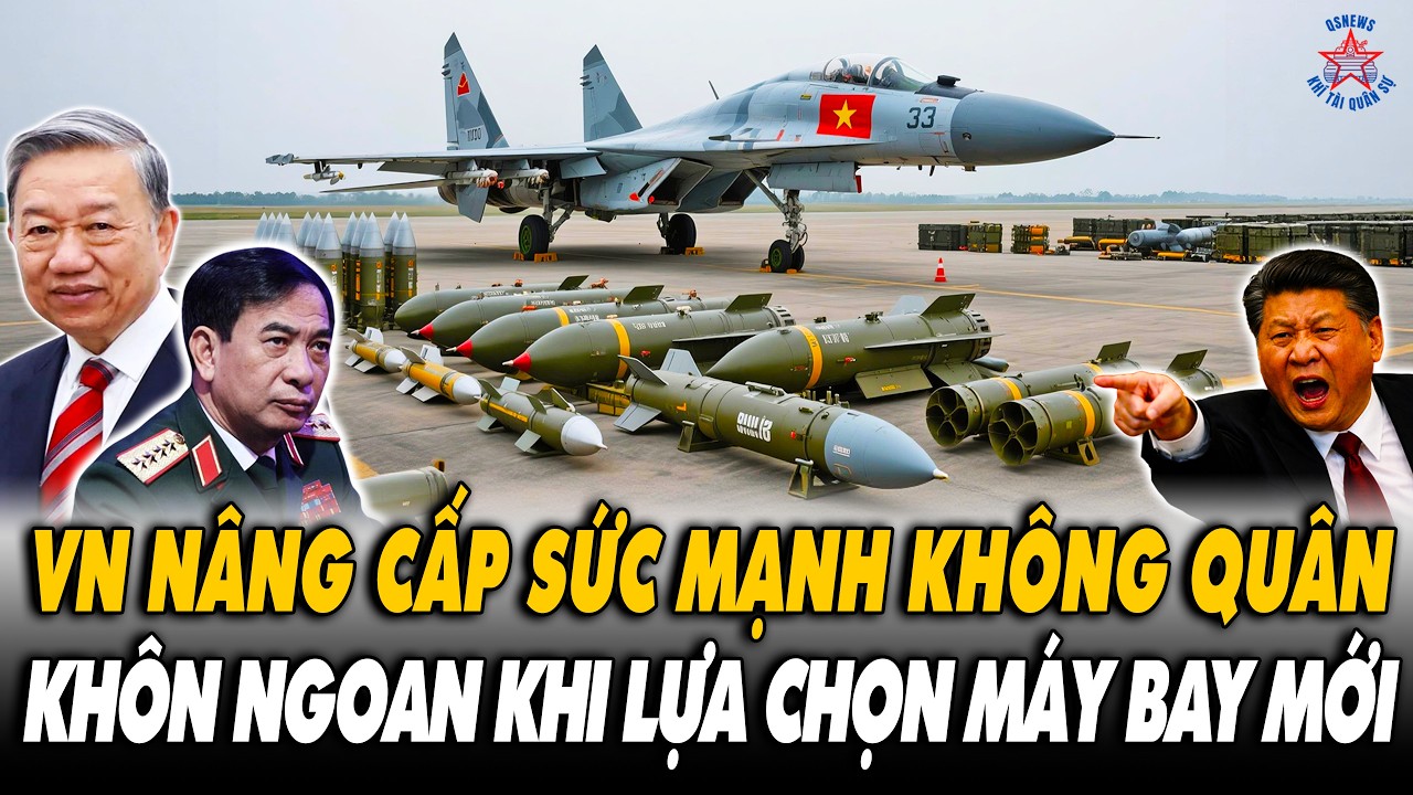 🔴[TRỰC TIẾP] VN Khôn Ngoan Khi Nâng Cấp Sức Mạnh Không Quân - Lộ Diện Chiến Đấu Cơ Mới?