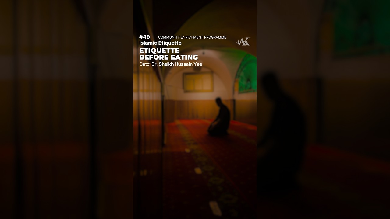 【VERTICAL】#48 - Islamic Etiquette | Ustaz Adli Mohd Saad