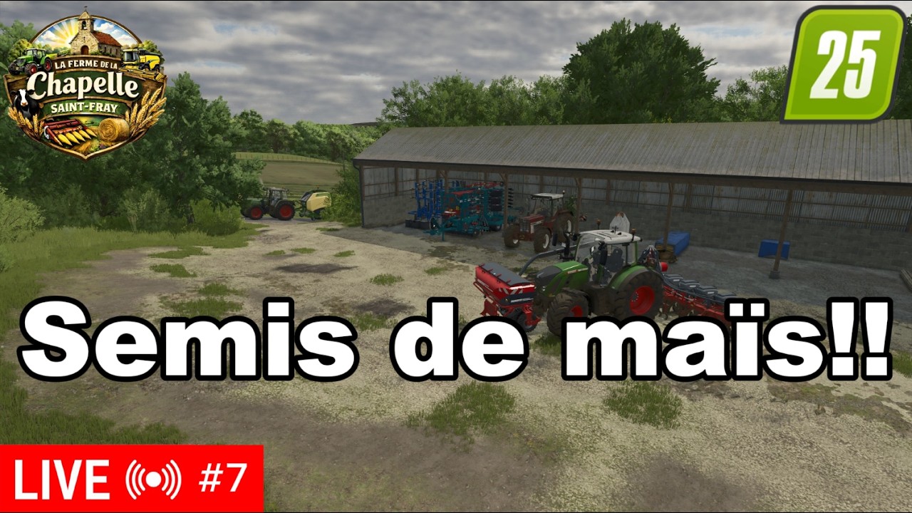 Semis de maïs et go les foins #7