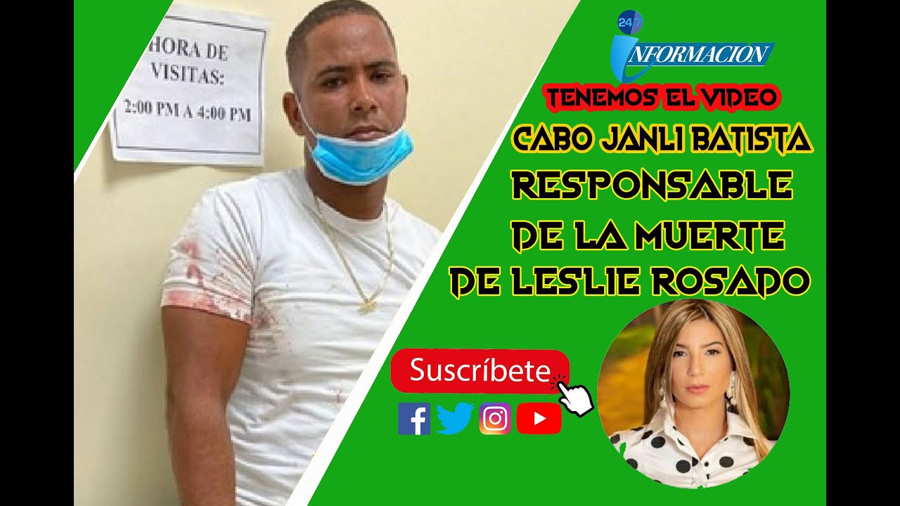 Janli Disla Batista,🤮🤮 el cabo de la polic&iacute;a 🤮🤮que dispar&oacute;👹👹 contra Leslie Rosado