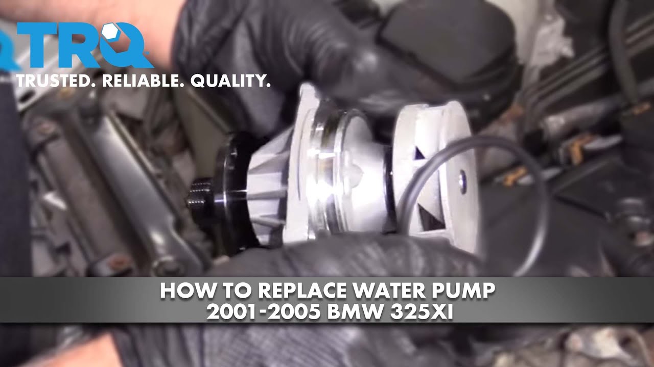 How to Replace Water Pump 2001-2005 BMW 325xi