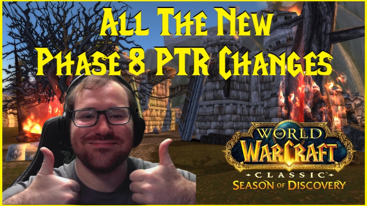 Season of Discovery: All The New Phase 8 PTR Changes