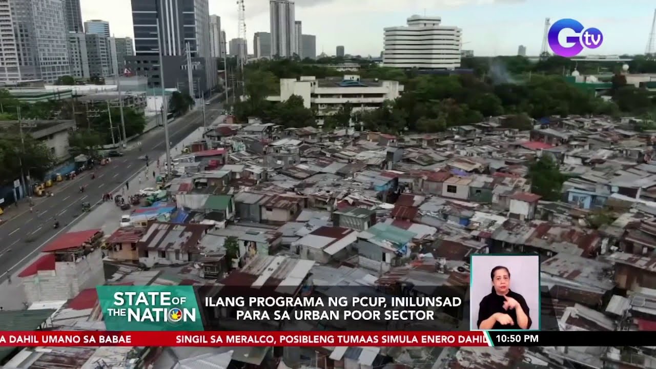 Ilang programa ng PCUP, inilunsad para sa urban poor sector | SONA
