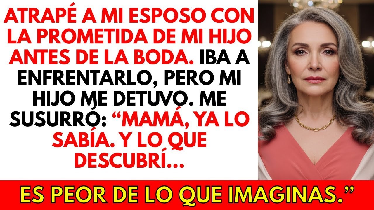 Encontré a mi esposo con la novia de mi hijo  ¡Quedé en shock cuando descubrí que ella era