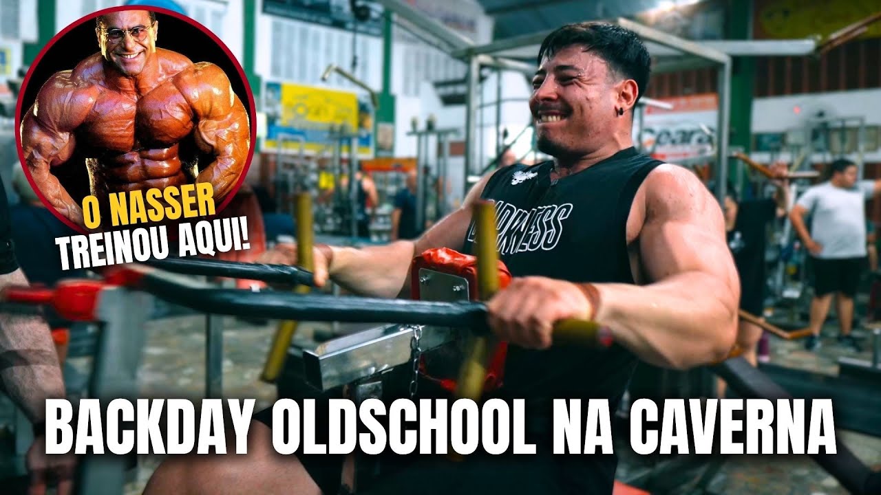 FUI ATÉ A ACADEMIA MAIS OLDSCHOOL DO BRASIL!!!