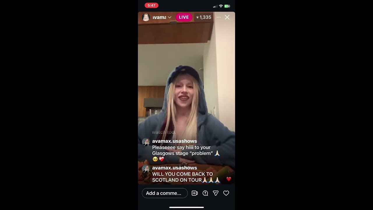 Ava Max Instagram livestream 💗 - 3rd March, 2026!