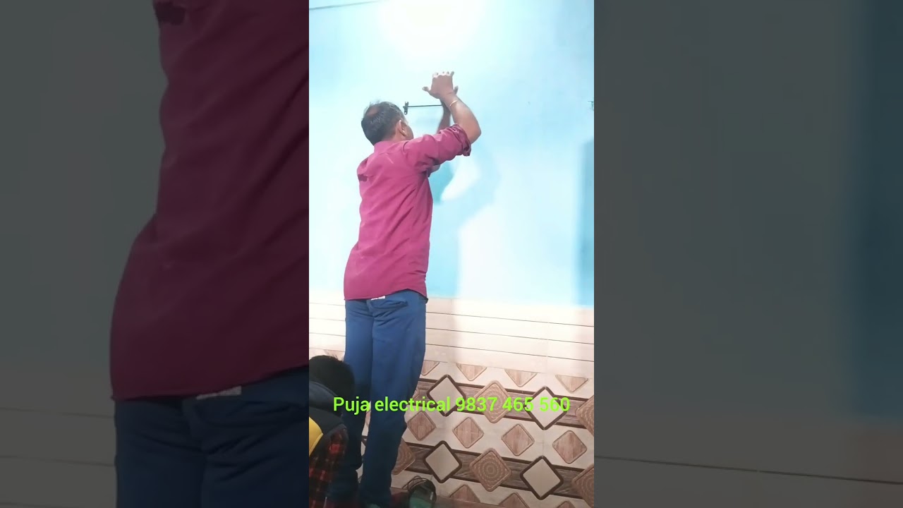 32 inch LED TV installation