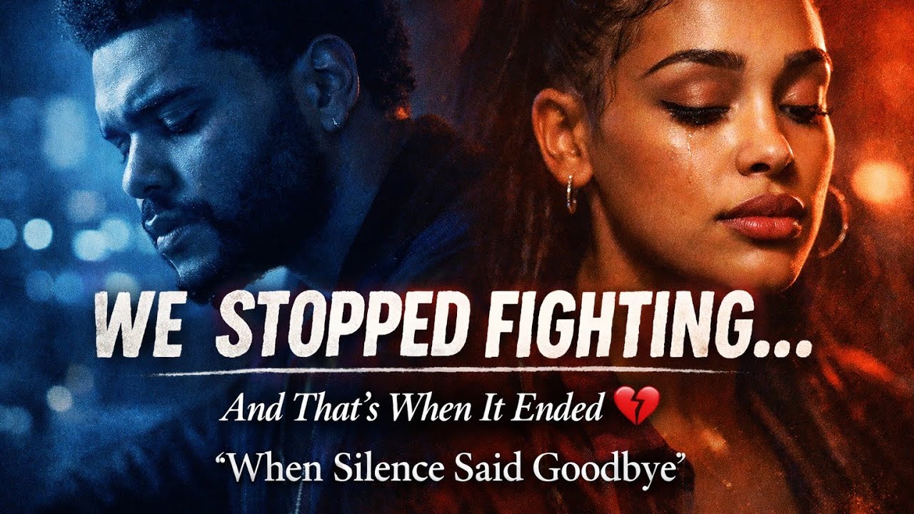 When silence said goodbye - The weekend ft Jorja Smith (2026 official video) emotional love song|❤️