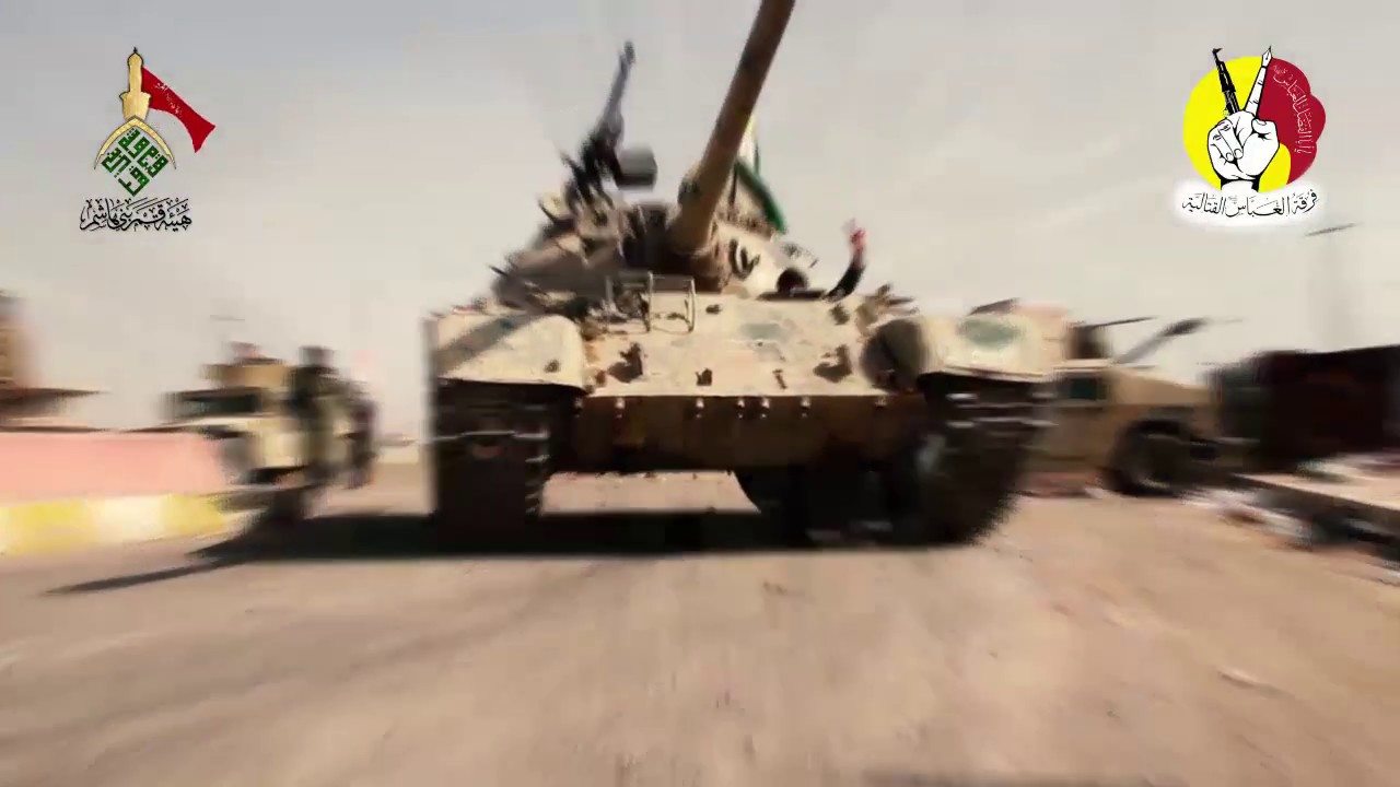 مشاركة هيئة قمر بني هاشم في عمليات تحرير الحويجة