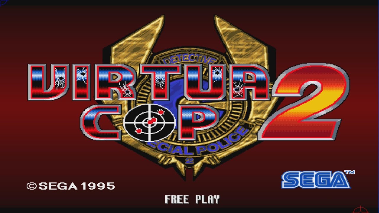 Virtua Copy 2 Arcade Attract Mode and Level 1 Intro