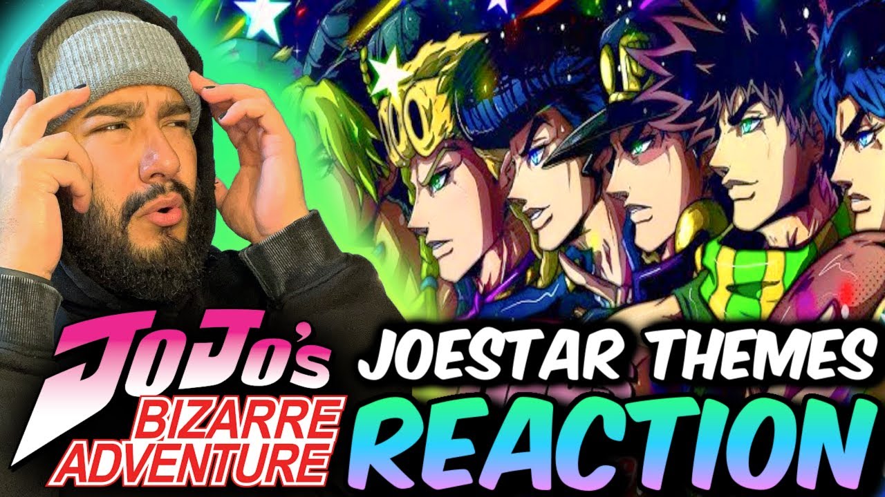 JoJo Hater vs The Joestars&hellip; Watching EVERY Joestar Theme (First Time Reaction)