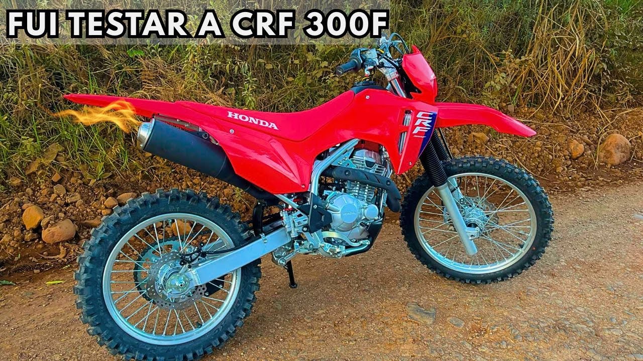 TESTANDO A NOVA CRF 300F SERÁ QUE É BOA OU É DECEPÇÃO ??