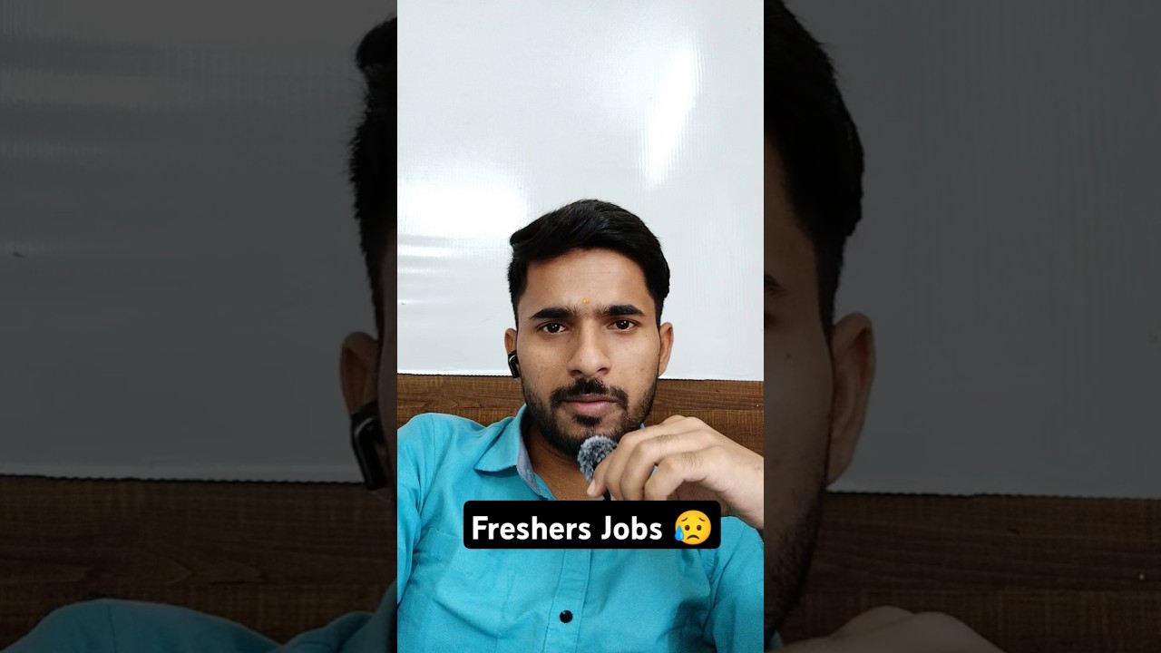 Freshers Jobs 😥 #itjobs #freshers #freshersjobs #indiajobs #students #aadiandjava
