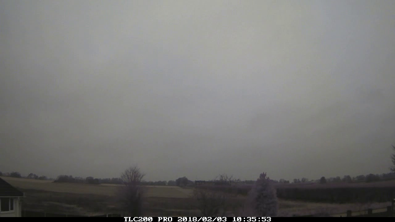 3rd February 2018 timelapse, Irlam