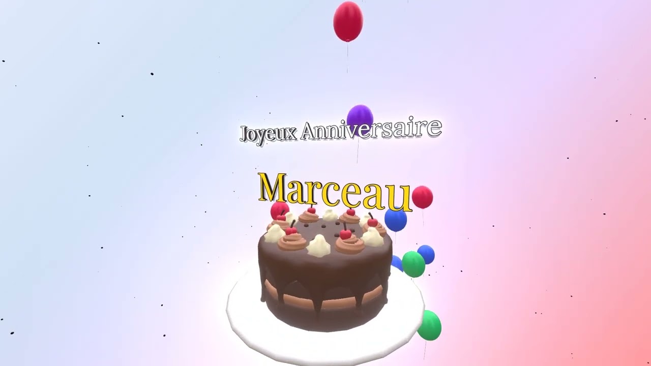 🎉 Joyeux Anniversaire Marceau! 🎂 Chanson d'Anniversaire Rap 🎵