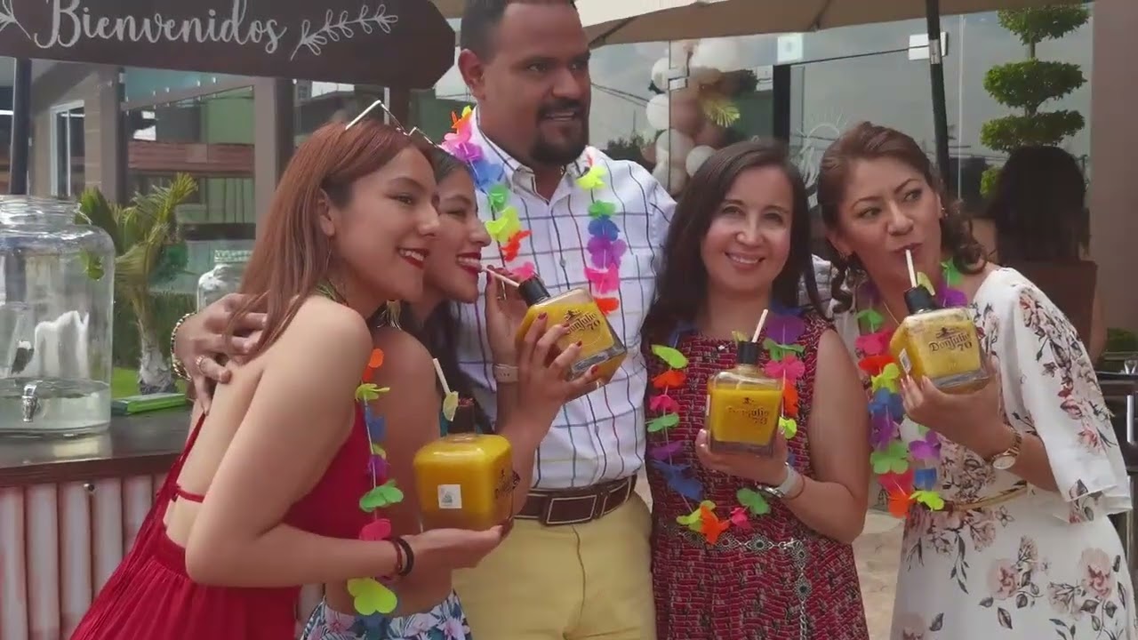 15 años hawaianos neon