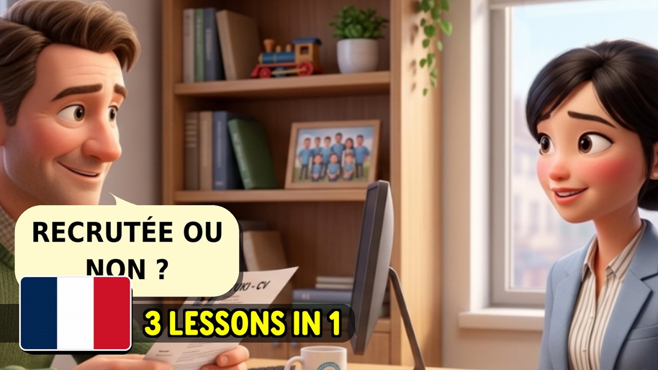 🇫🇷 Décrochez le Job ! 10 Phrases Magiques pour votre Entretien (A1-A2)