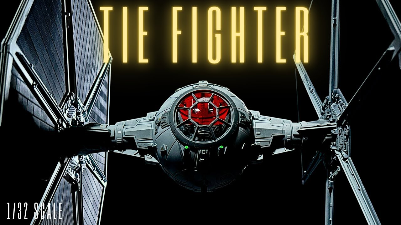 The Ultimate TIE Fighter Build – AMT’s 1/32 Scale Star Wars Studio Series!