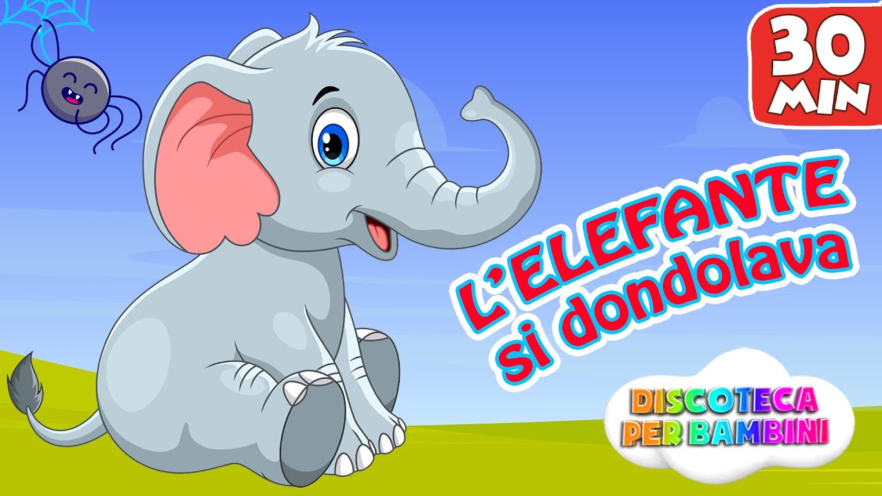 L'elefante si Dondolava - Impara i numeri da 1 a 10 - Canzoni per Bambini