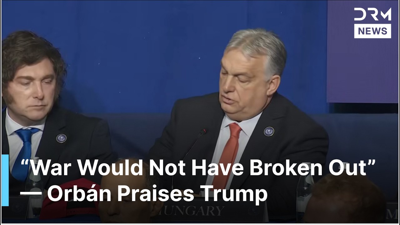 FULL SPEECH: Hungary PM Orbán Says War Wouldn’t Happen If Trump Was In Office | AC1G