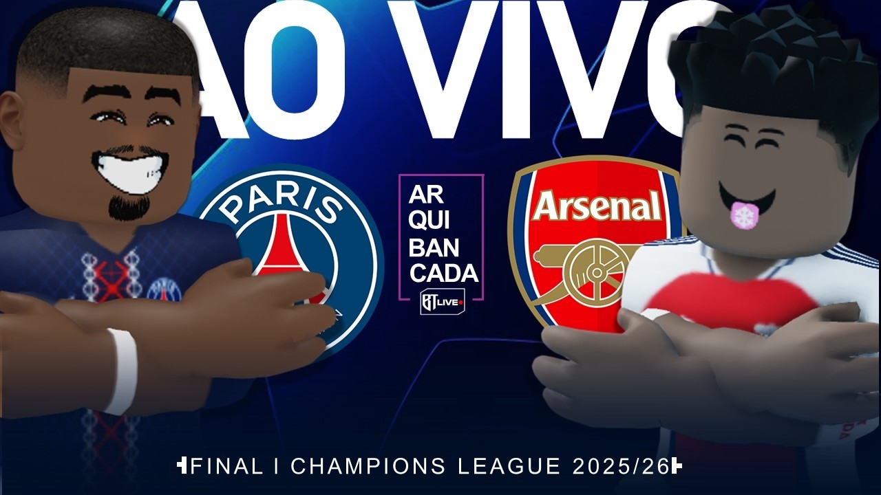 [🔴LIVE ] PSG VS ARSENAL | FINAL CHAMPIONS LEAGUE | ROBLOX #summerofgoals