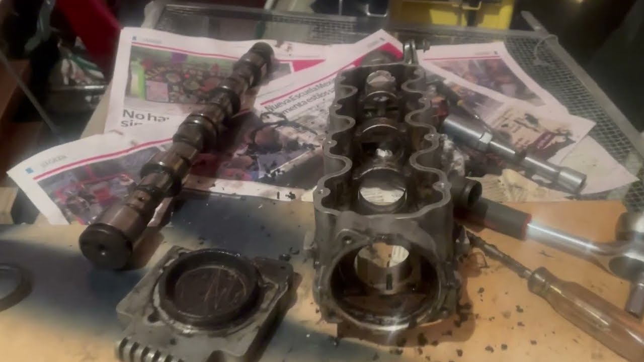 DESARMANDO EL MOTOR DE CHEVY MONZA PARA ANILLARLO 