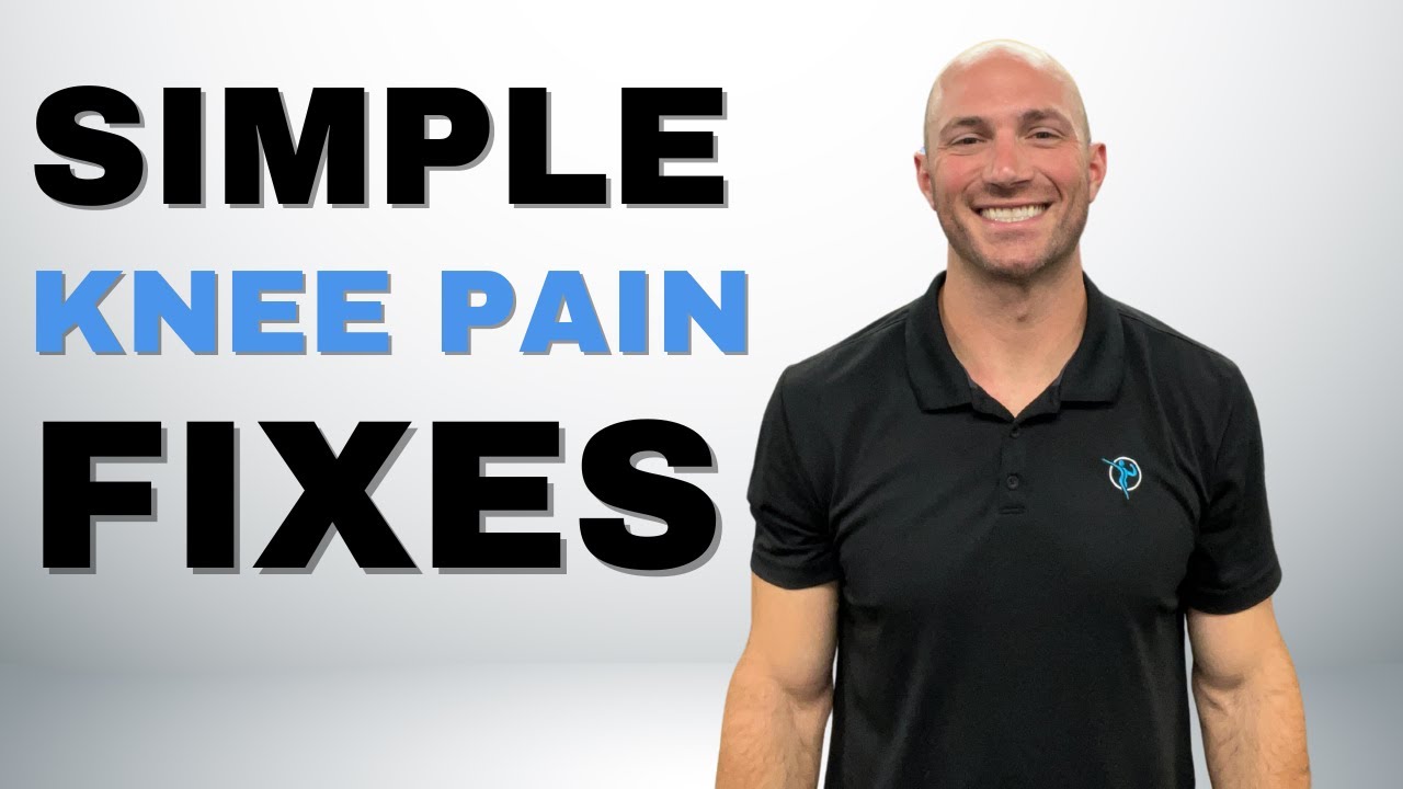 Super Easy Fix for Knee Pain and Tightness [3 Easy Exercises]