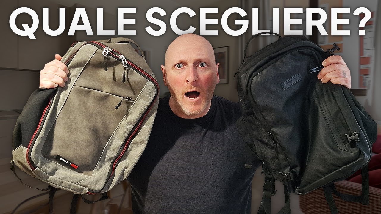 Qual è il migliore? Bidmamba Vs Cabin Max Manhattan [Zaini per Ryanair]