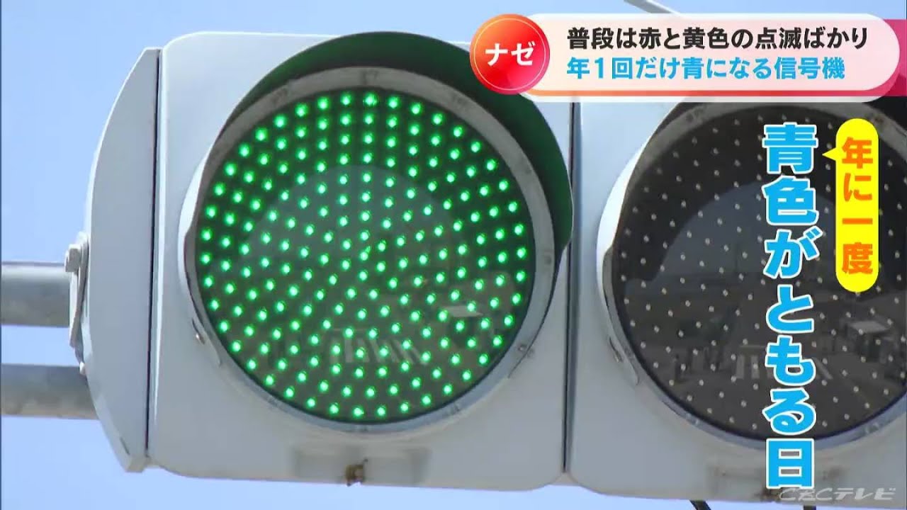 “タコの島”の信号機は年に一度しか「青にならない」 普段は赤と黄の点滅だけ 地元の小学生が初めて約10分間の“青信号”体験 感想は？ 愛知・南知多町 日間賀島