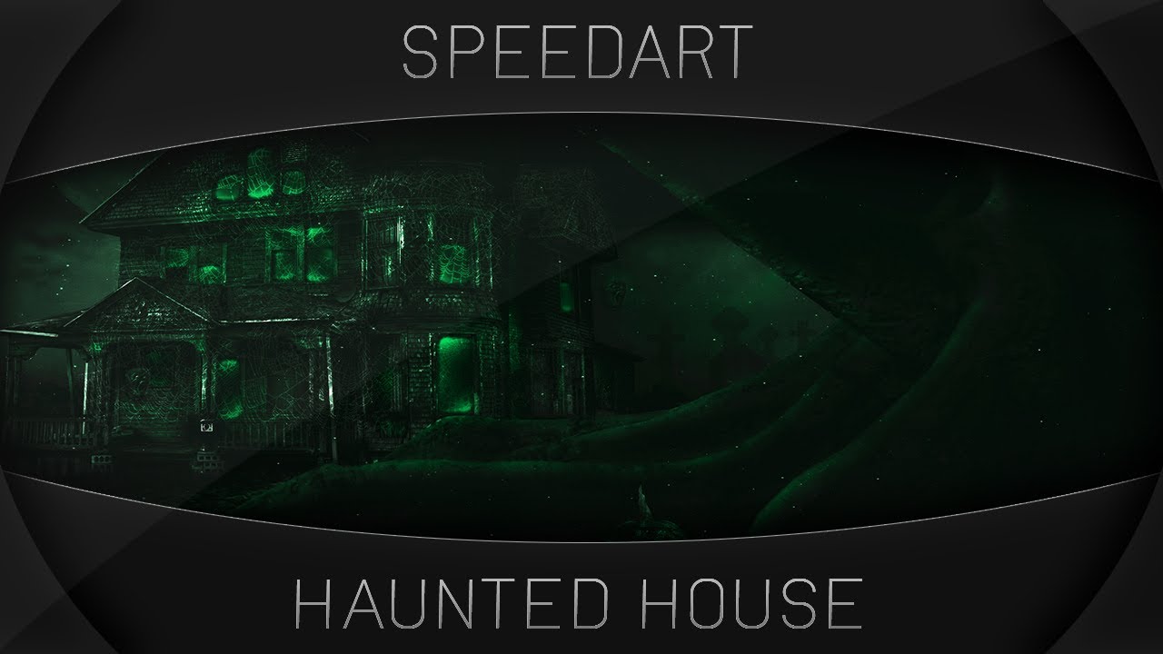 Speedart: Haunted House | + NEW SEXY INTRO!