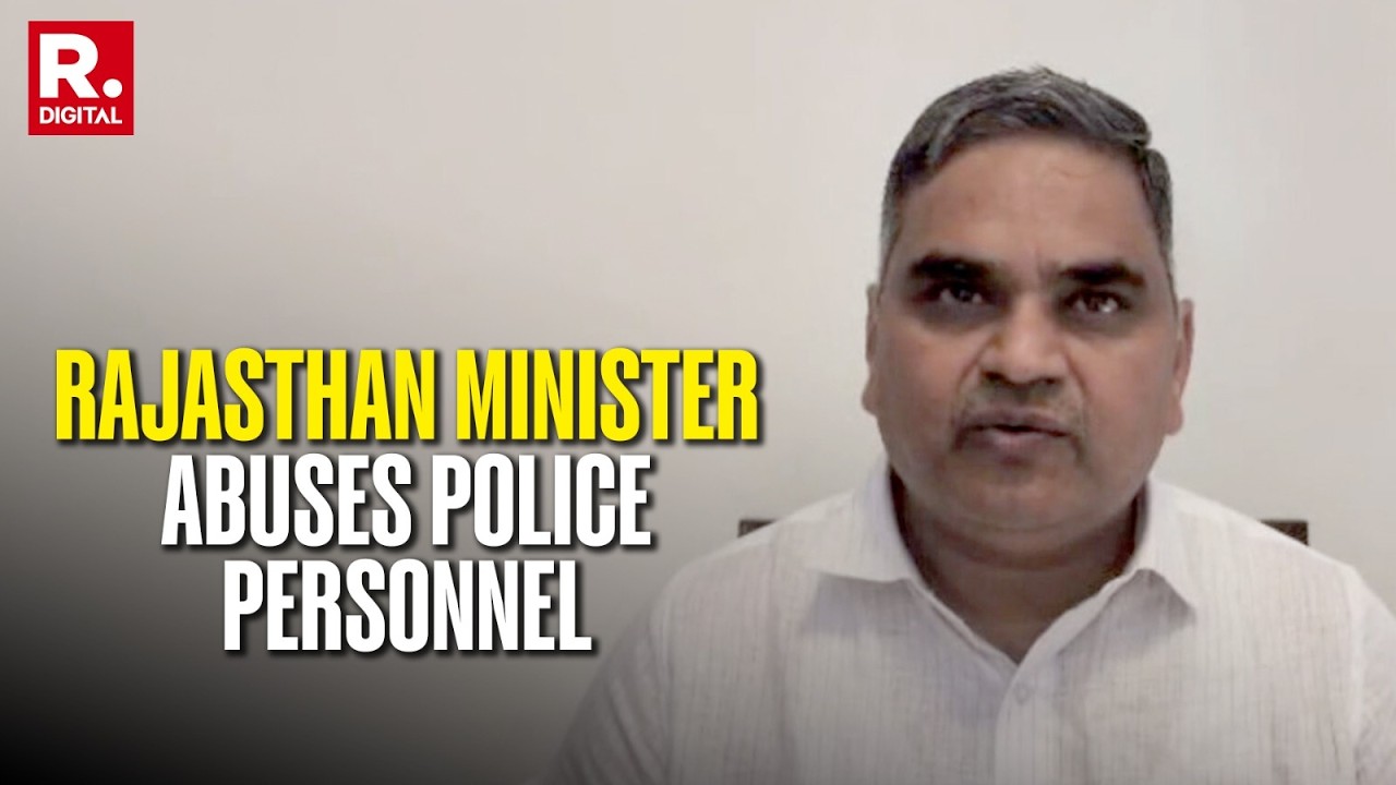 Rajasthan Minister Gautam Dak Booked For Allegedly Abusing, Threatening Police In Chittorgarh