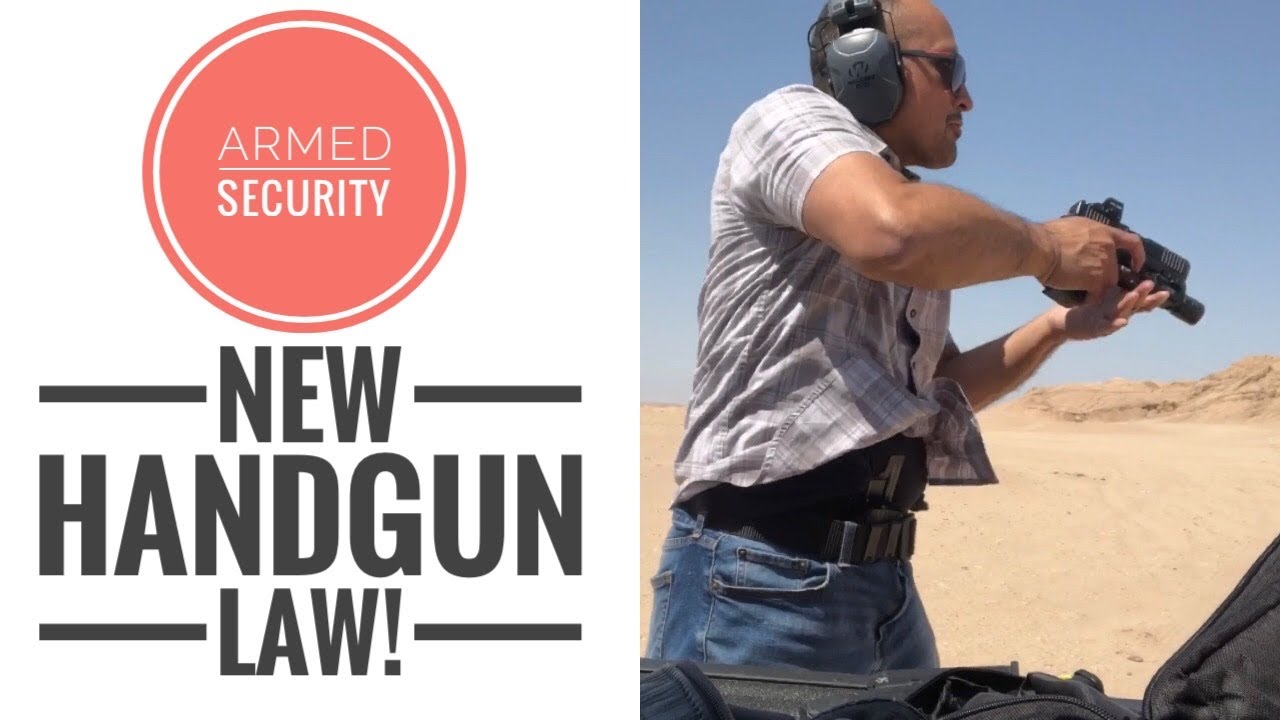 ✅ California ARMED Security:  Mandatory Microstamping Technology or it doesn&rsquo;t make the ROSTER🙏🏼