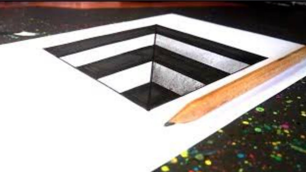 3D &Ccedil;İZİM &Ccedil;UKUR (3 boyutlu &ccedil;izim / 3D DRAWİNG)
