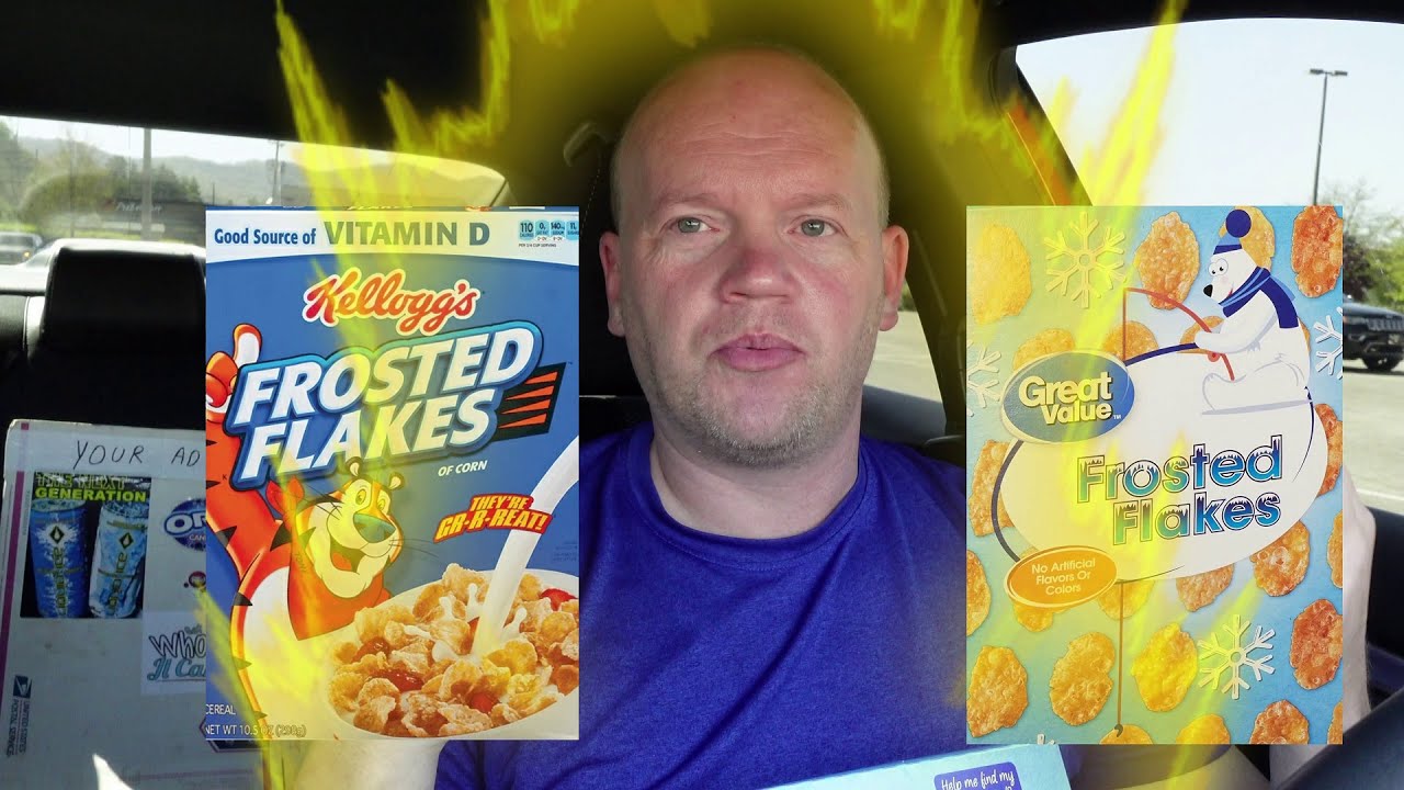 Kellogg's Frosted Flakes vs Great Value Frosted Flakes (Reed Reviews)