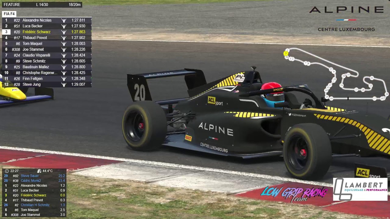 ACL Alpine F4 Challenge Race 2 @ Okayama