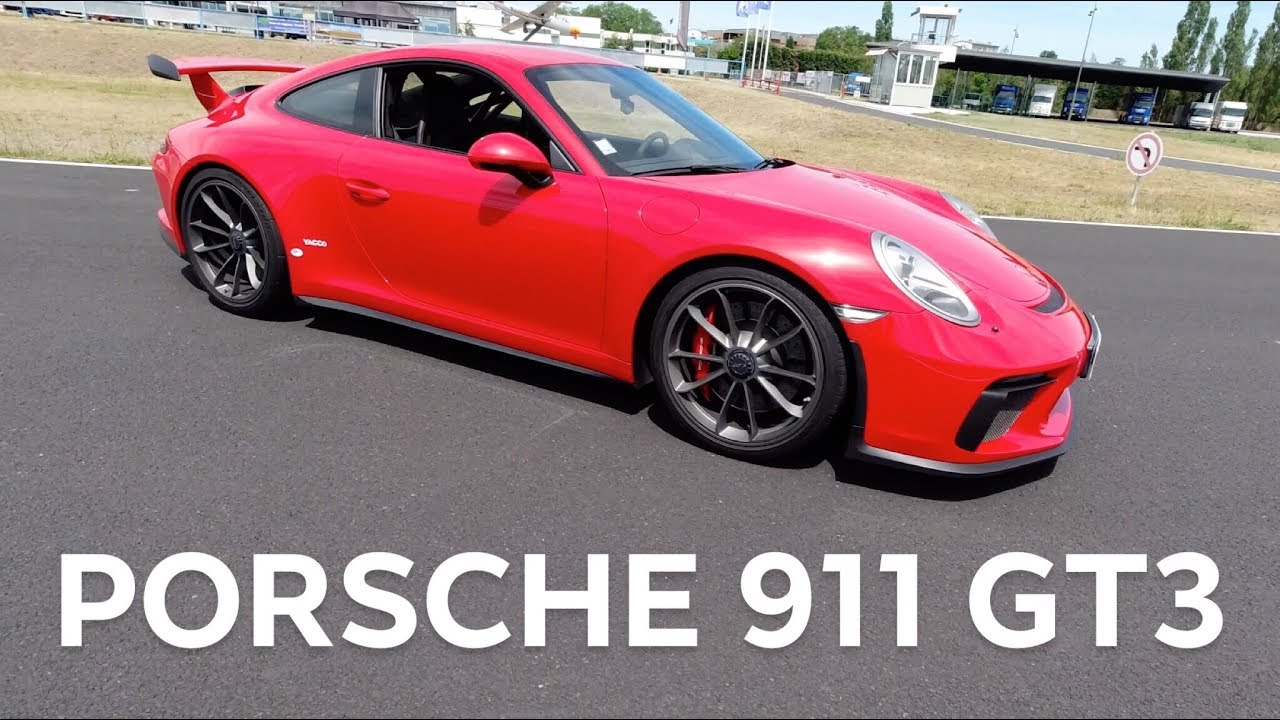 PORSCHE 911 GT3 : Technique essai circuit 991 Mk2  😱