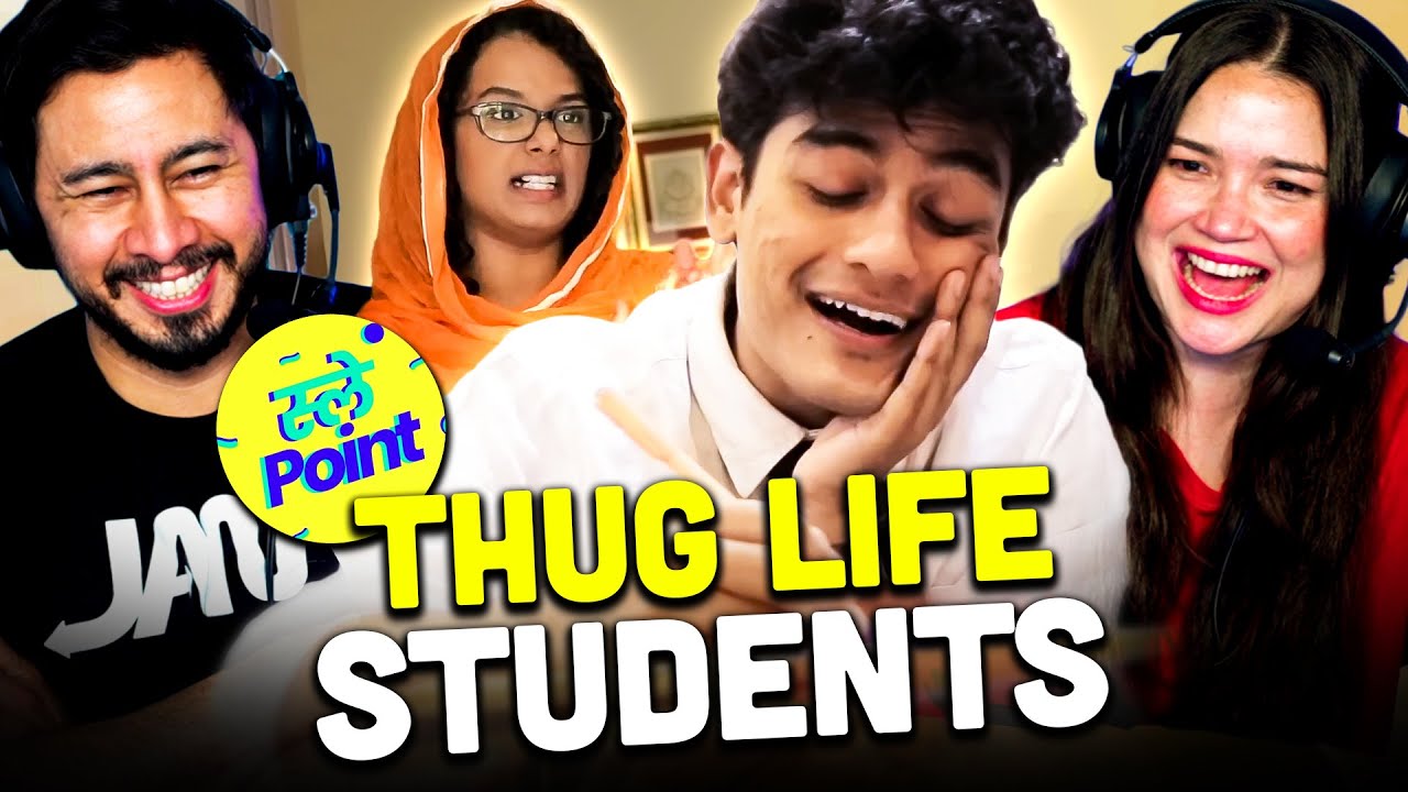 SLAYY POINT | Thug Life Students Of Indian Schools REACTION!